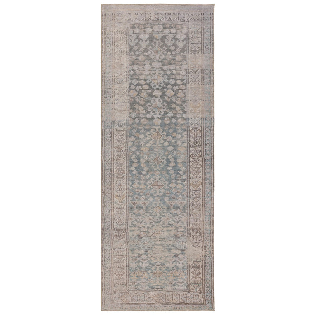 Vibe by Jaipur Living Oakley Medallion Gray/ Tan Area Rug (4'X8')