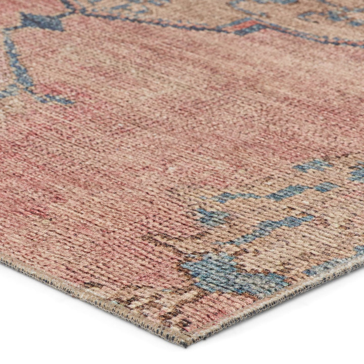 Vibe by Jaipur Living Clanton Medallion Pink/ Blue Runner Rug (3'X10')