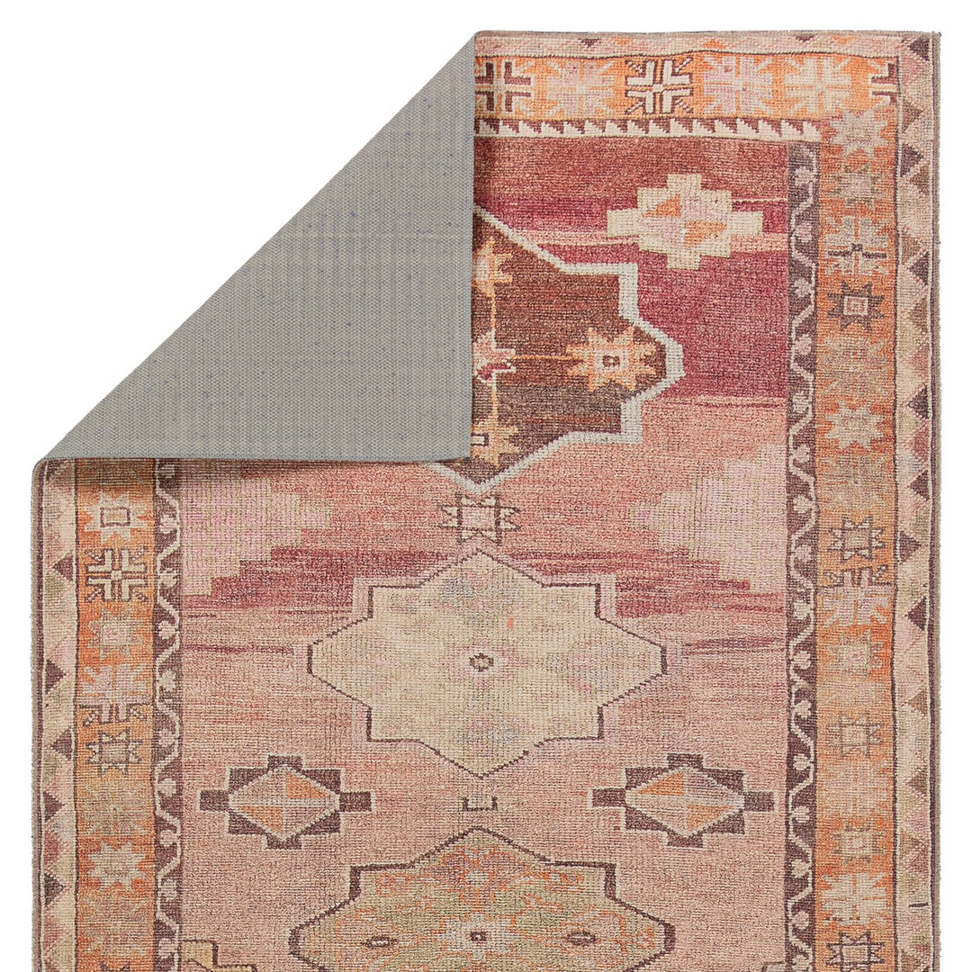 Vibe by Jaipur Living Jesse Medallion Orange/ Pink Area Rug (2'X3')