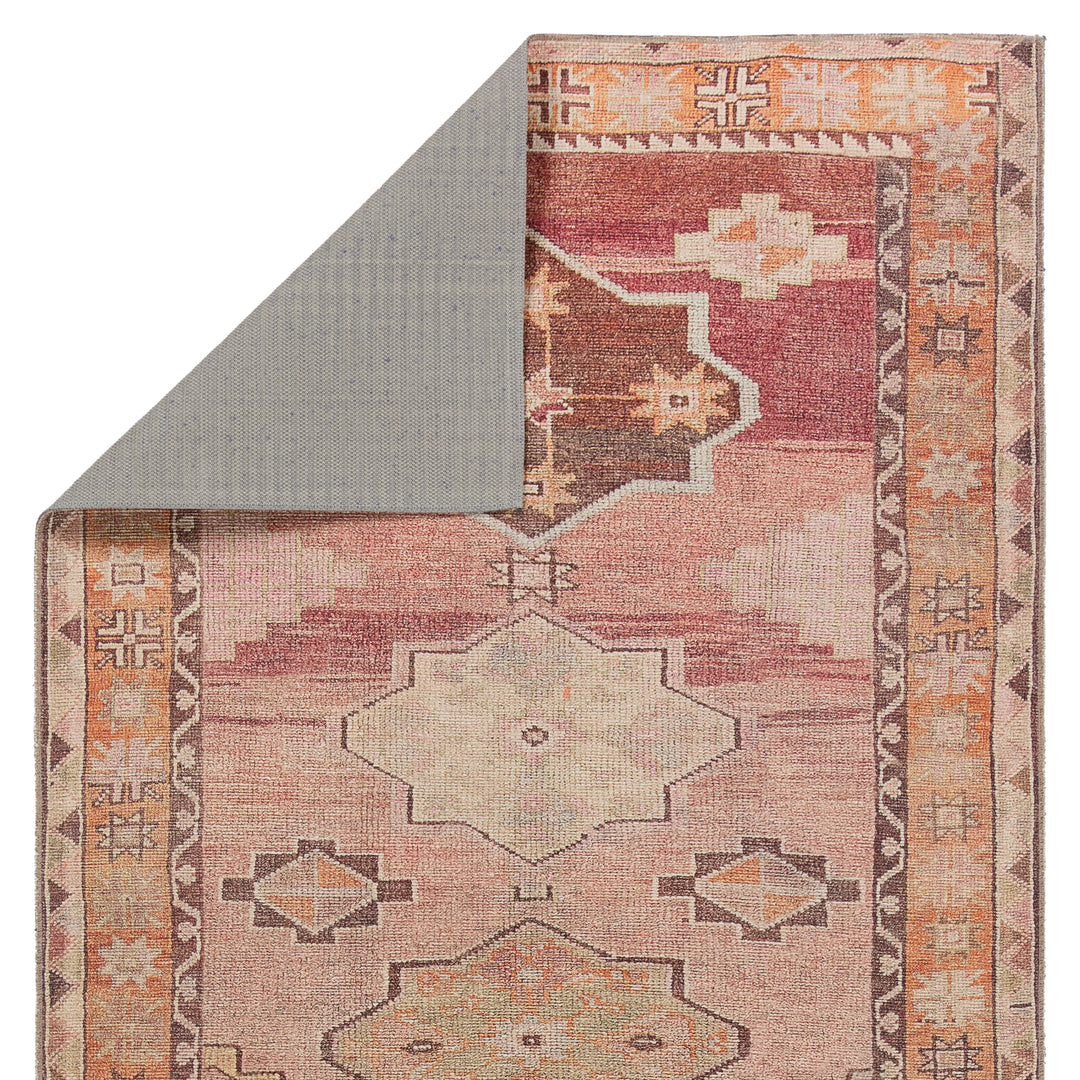 Vibe by Jaipur Living Jesse Medallion Orange/ Pink Runner Rug (3'X8')