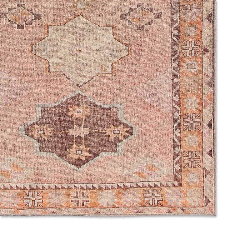 Vibe by Jaipur Living Jesse Medallion Orange/ Pink Runner Rug (3'X10')