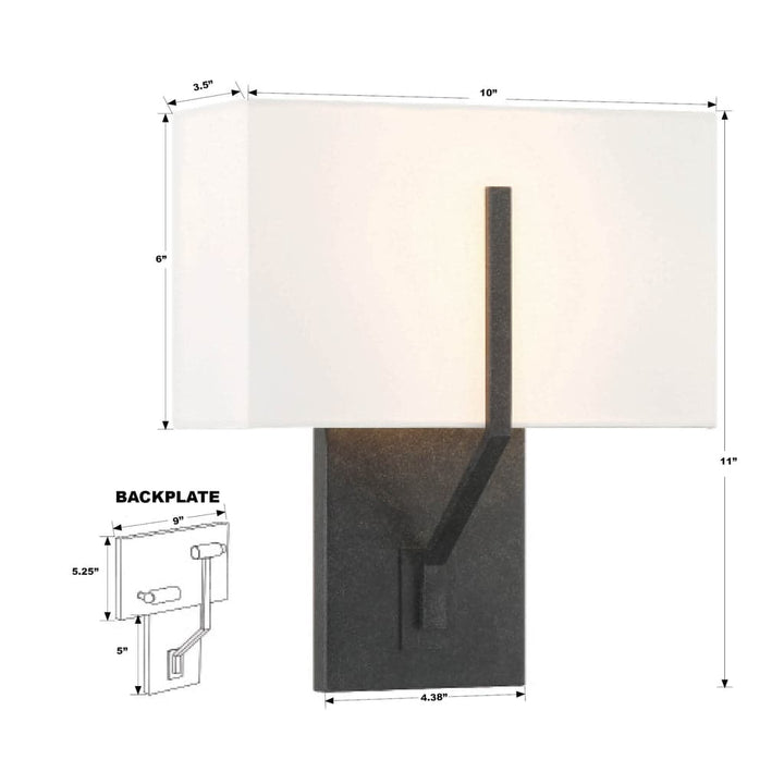 Carlyn 2 Light Sconce-Crystorama Lighting Company-CRYSTO-CAR-9202-BK-Wall Lighting-3-France and Son