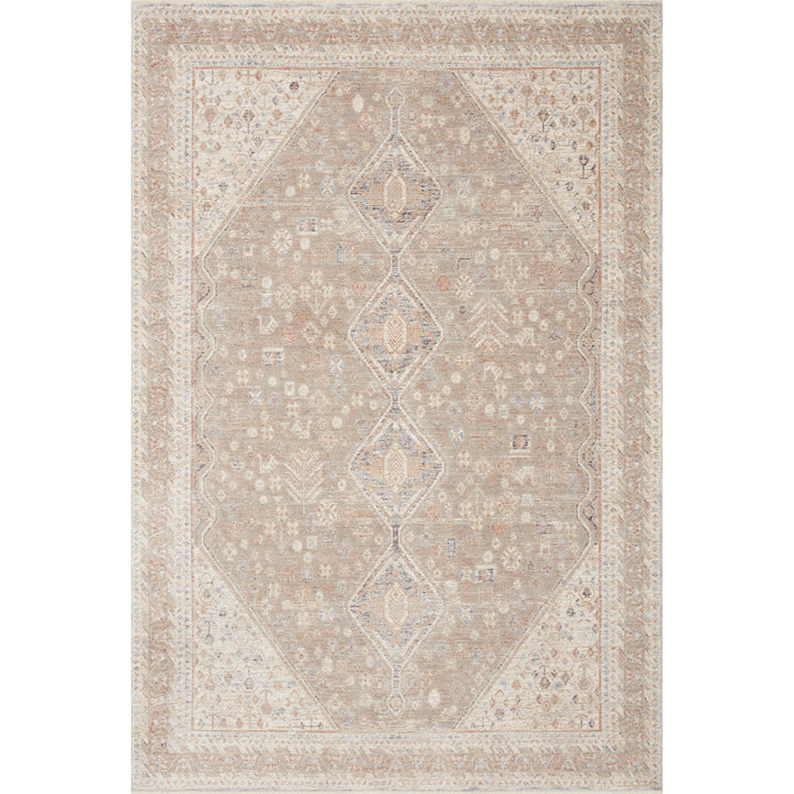 Magnolia Home By Joanna Gaines x Loloi Carlisle Taupe / Ivory 2'-7" x 12'-0" Runner Rug