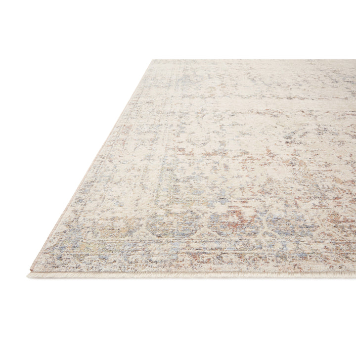 Magnolia Home By Joanna Gaines x Loloi Carlisle Ivory / Multi 18" x 18" Sample Rug