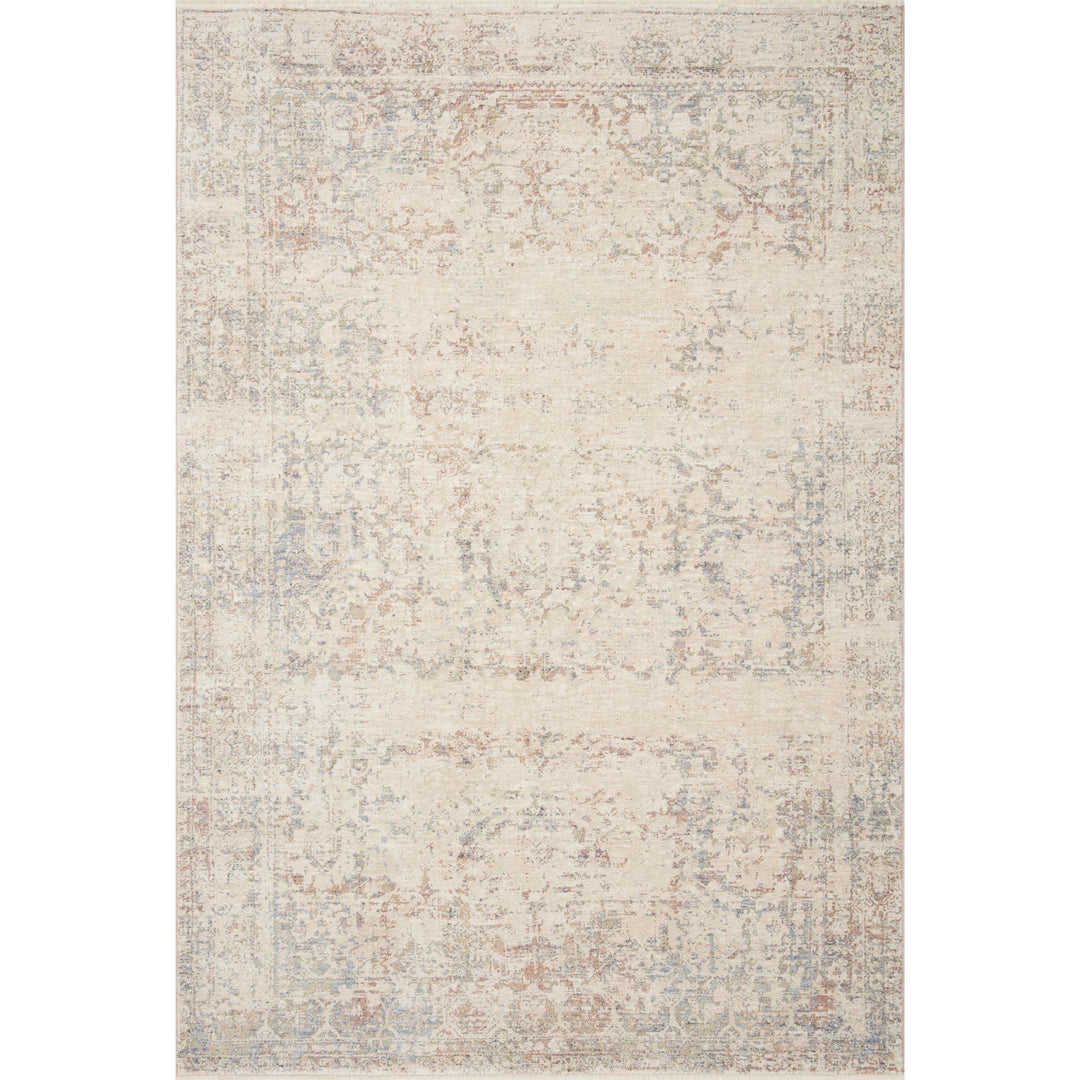 Magnolia Home By Joanna Gaines x Loloi Carlisle Ivory / Multi 2'-7" x 12'-0" Runner Rug