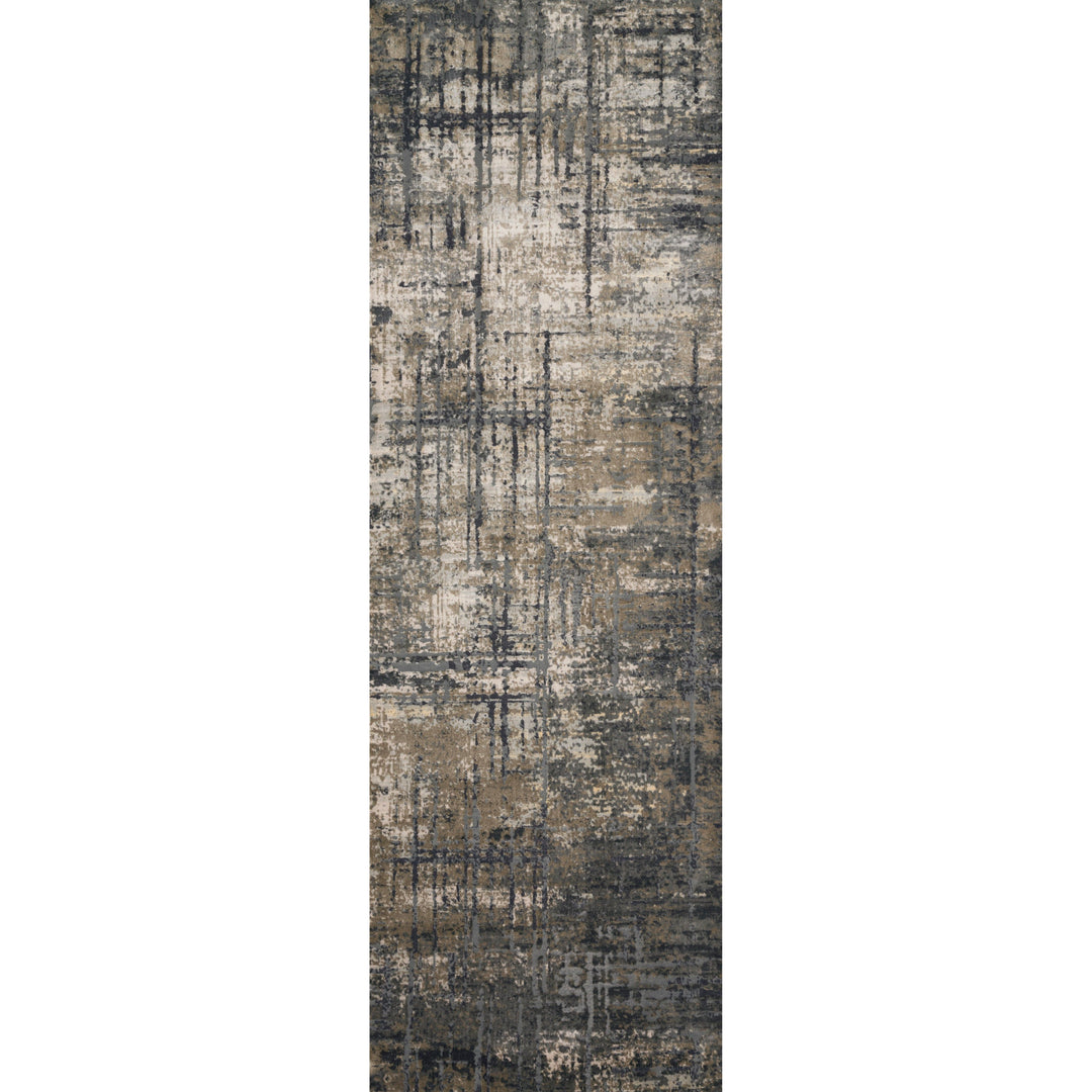 Loloi Cascade Marine / Grey 2'-7" x 12'-0" Runner Rug