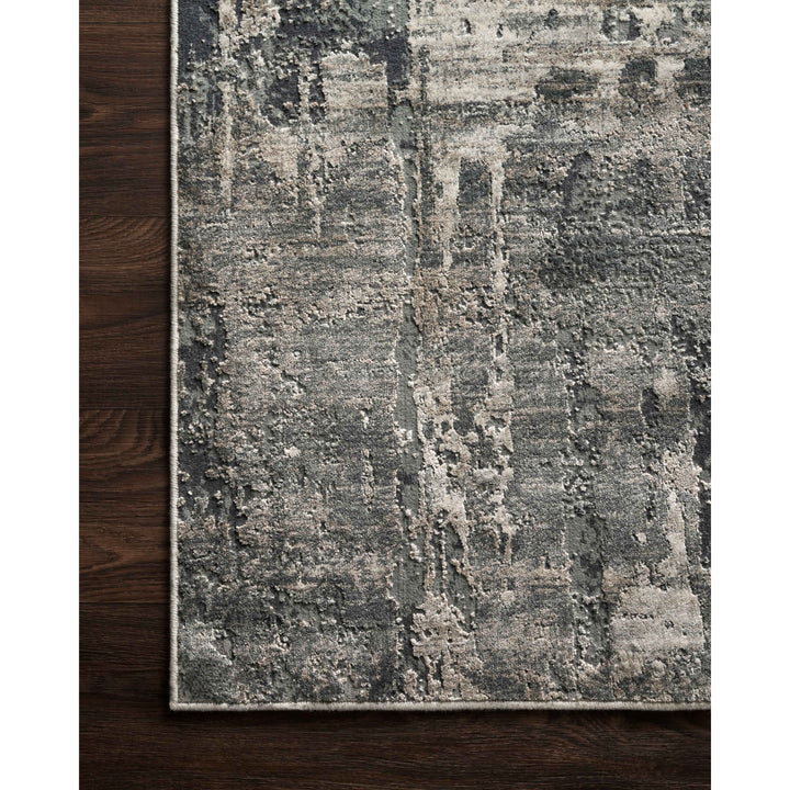 Loloi Cascade Ivory / Charcoal 6'-7" x 9'-2" Area Rug