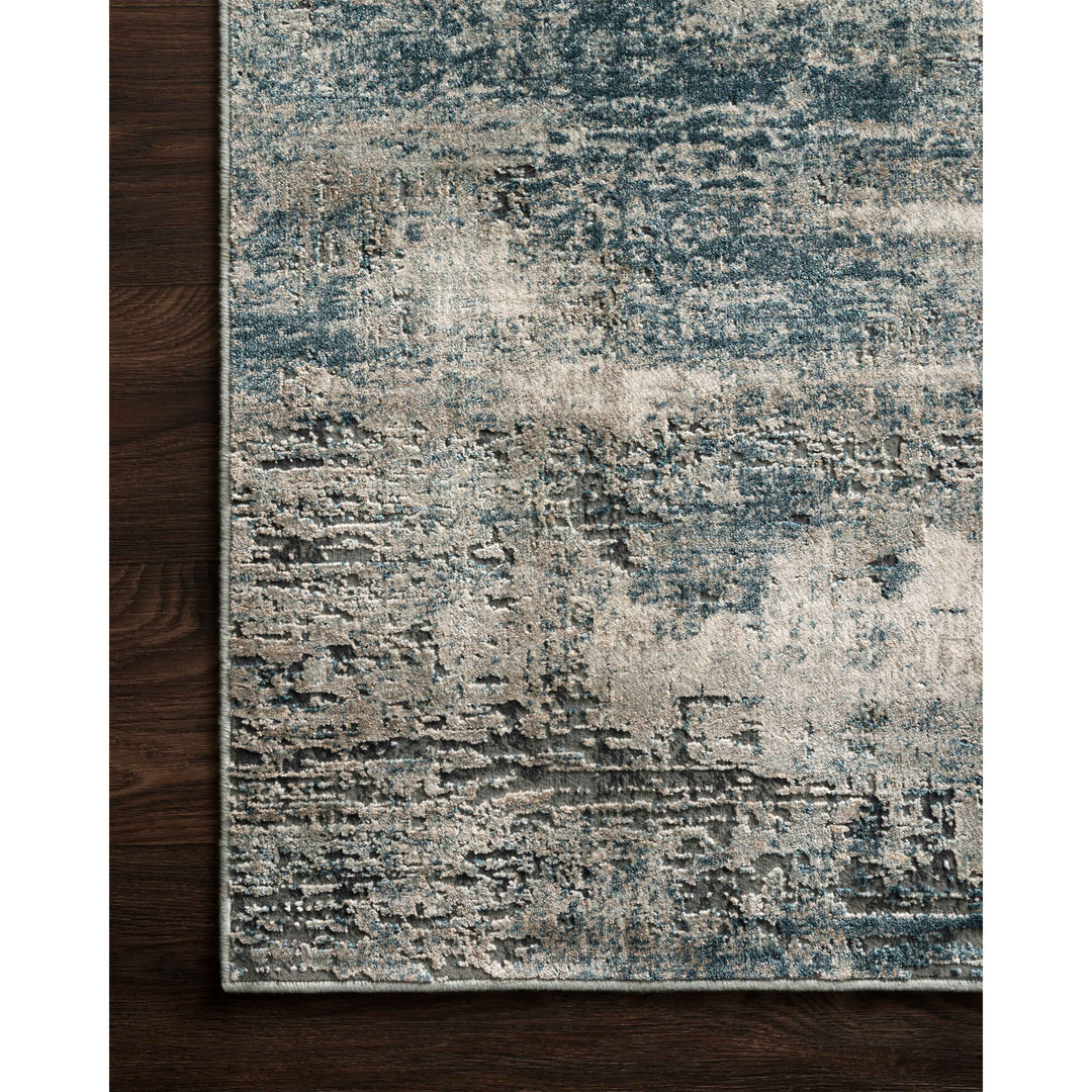 Loloi Cascade Ocean / Grey 5'-3" x 7'-8" Area Rug