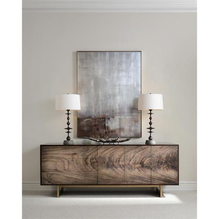 Wall Art Carol Benson-Cobb's Dune In Silver - Multicolor
