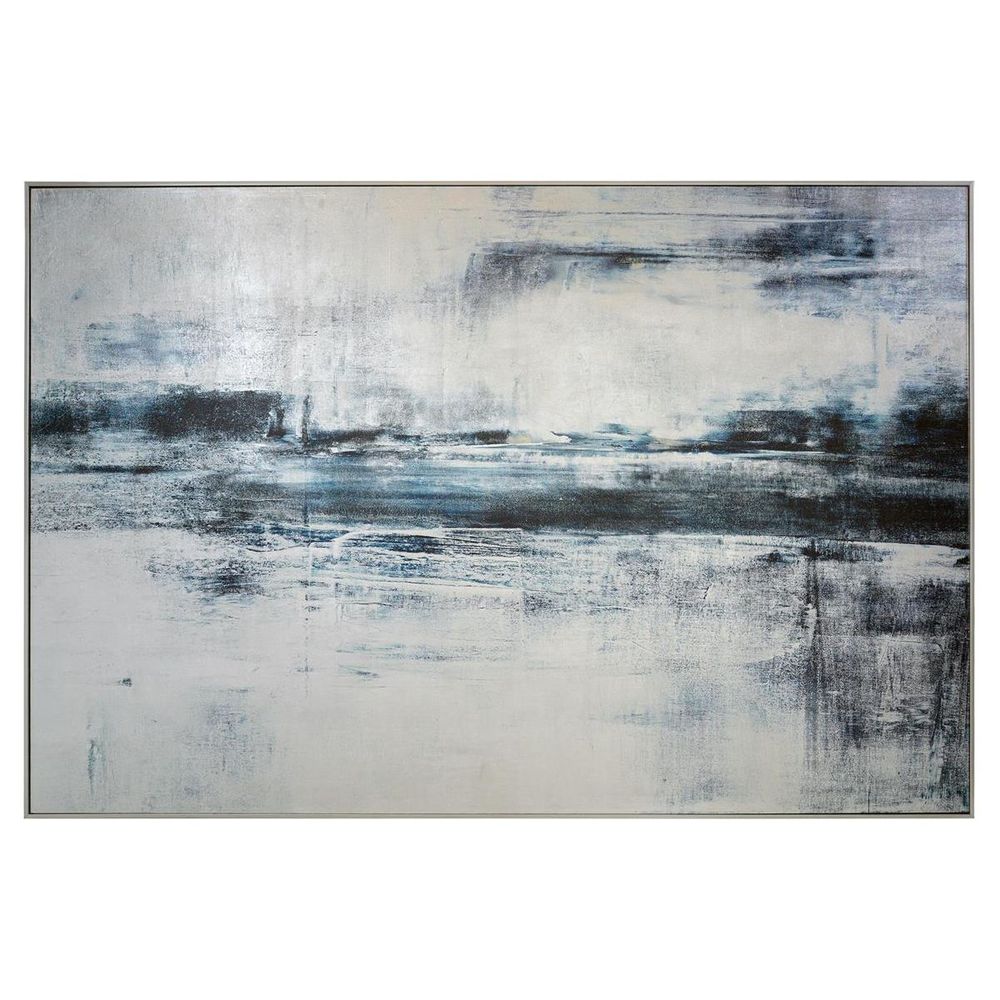 Wall Art Carol Benson-Cobb's In Black No.2 - Blue, Multicolor, White