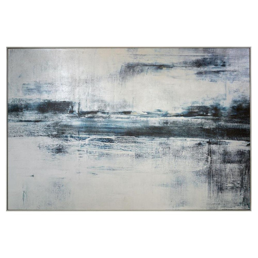 Wall Art Carol Benson-Cobb's In Black No.2 - Blue, Multicolor, White