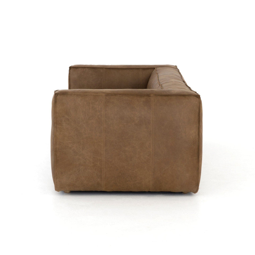 Finsbury Reverse Stitch Sofa - Natural Washed Sand