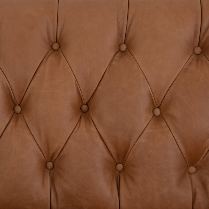 Harris Leather Sofa - 90" - Natural Washed Camel