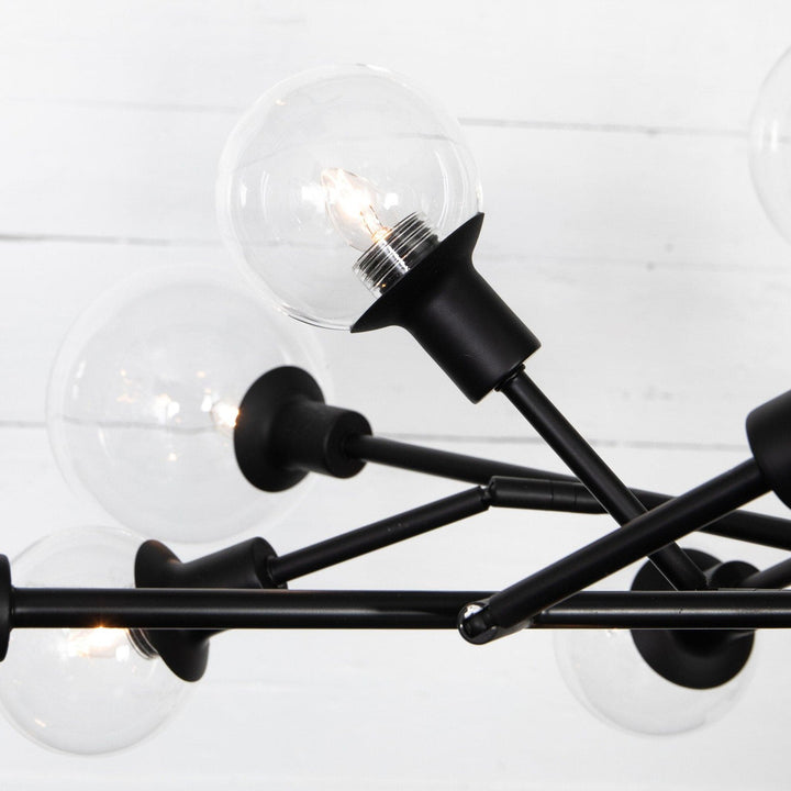 Kinley Chandelier - Flat Black