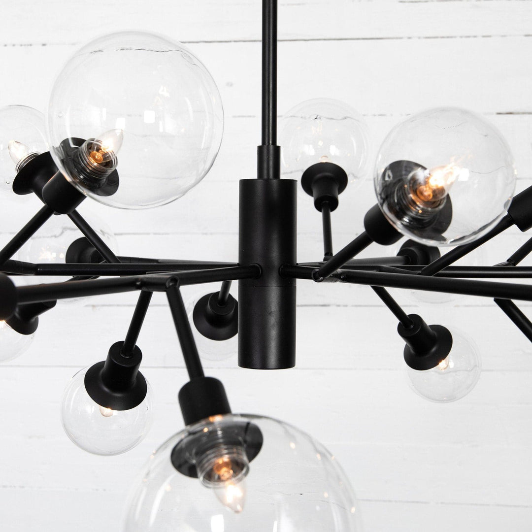 Kinley Chandelier - Flat Black