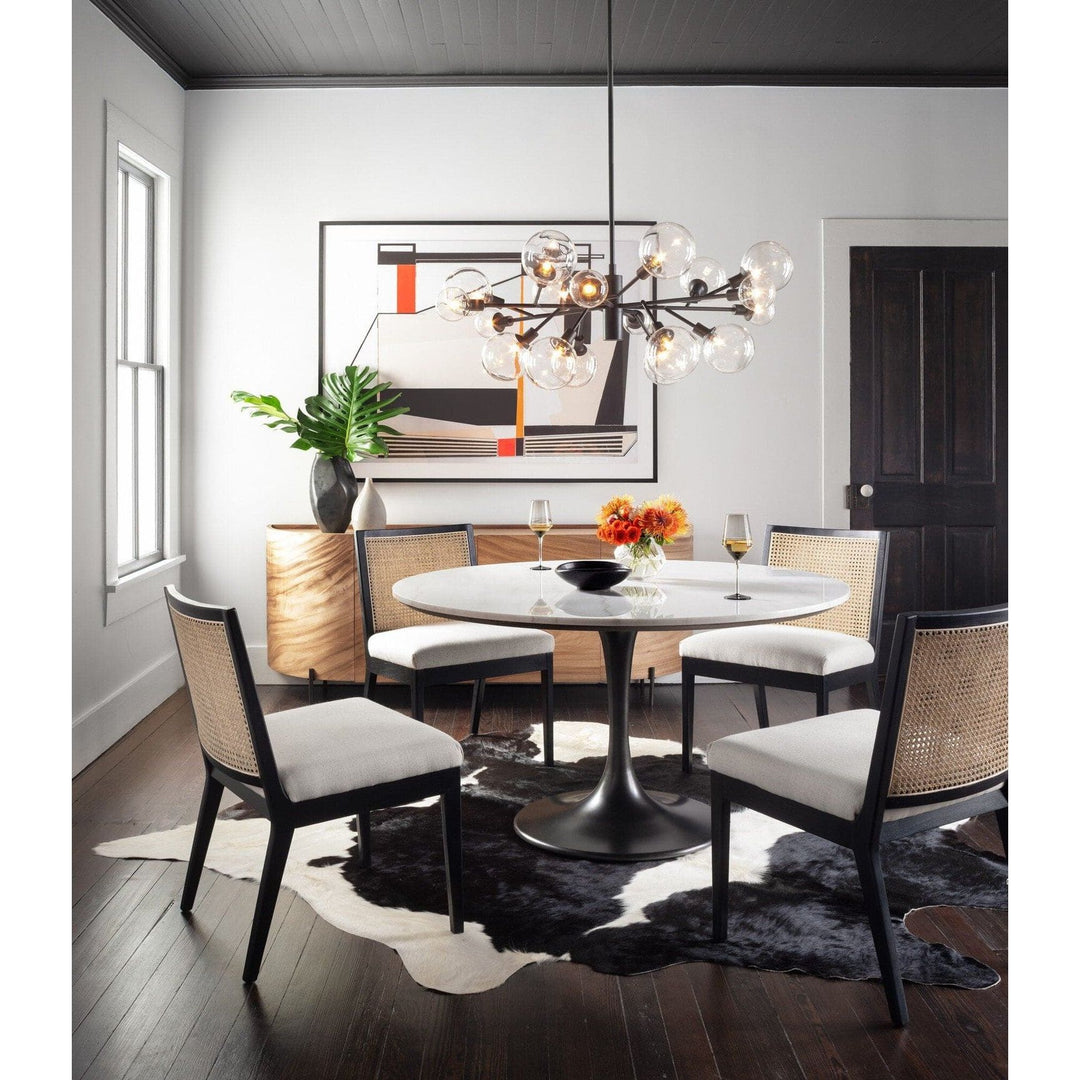 Kinley Chandelier - Flat Black