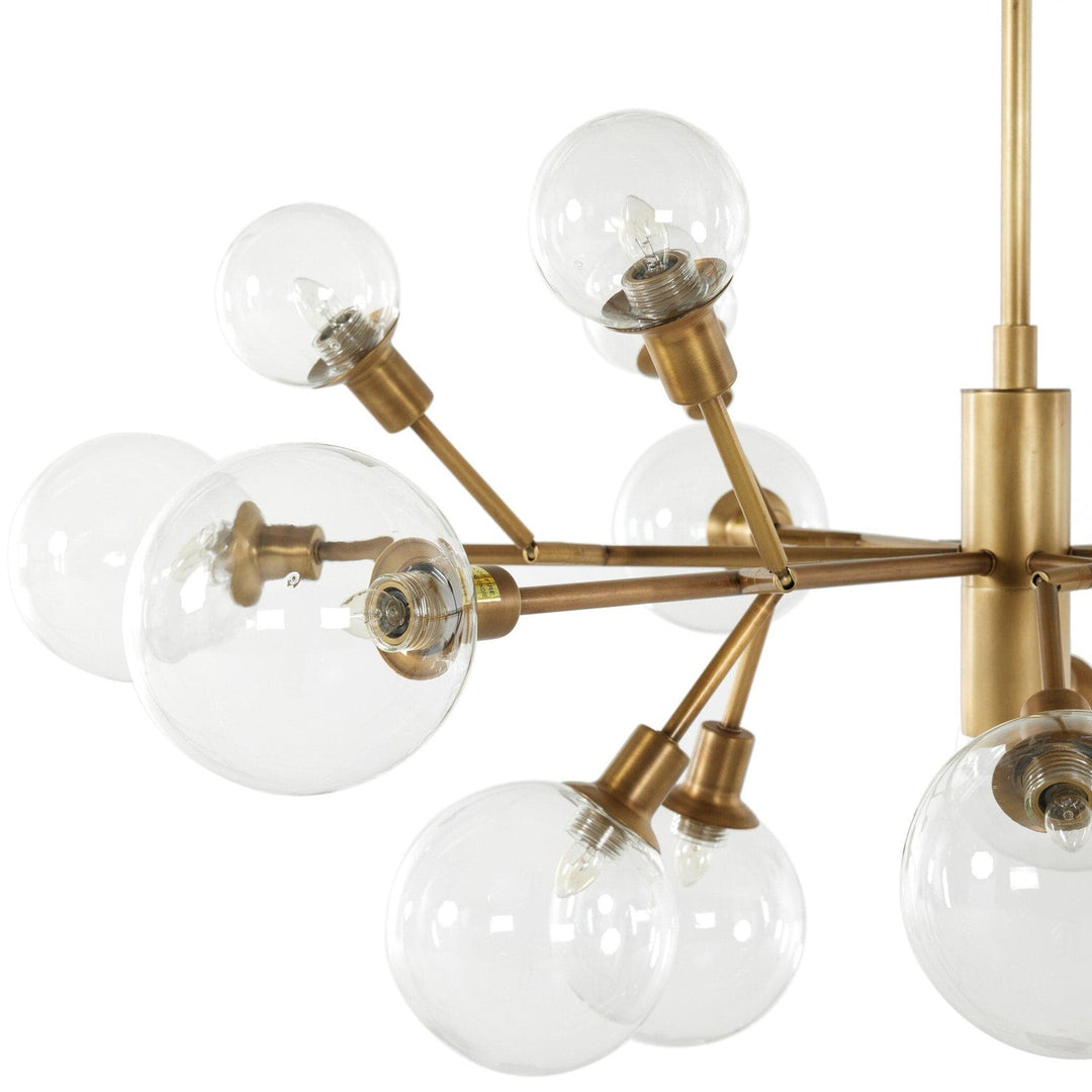 Kinley Chandelier - Matte Brass