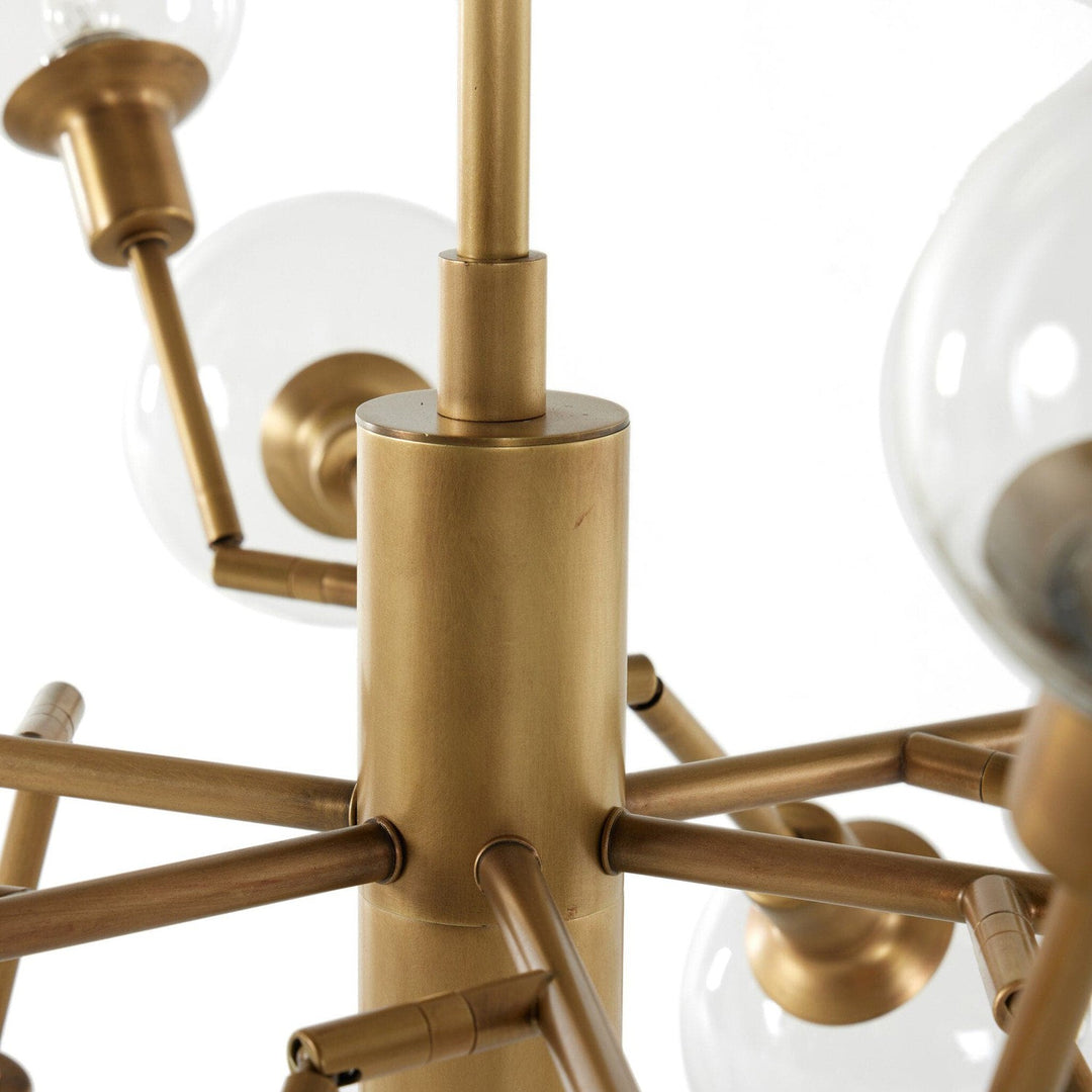 Kinley Chandelier - Matte Brass