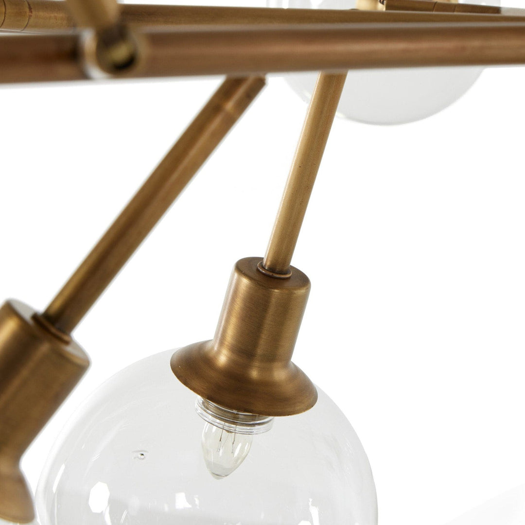 Kinley Chandelier - Matte Brass