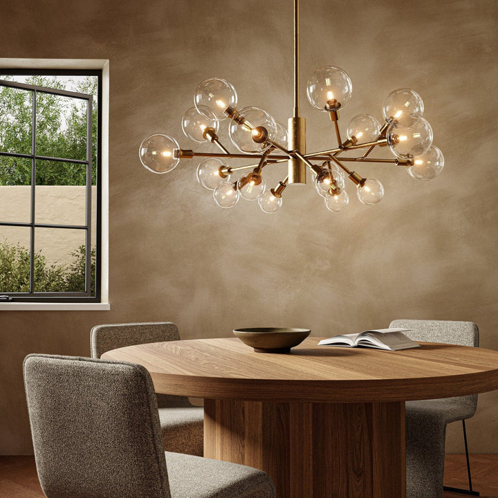 Kinley Chandelier - Matte Brass