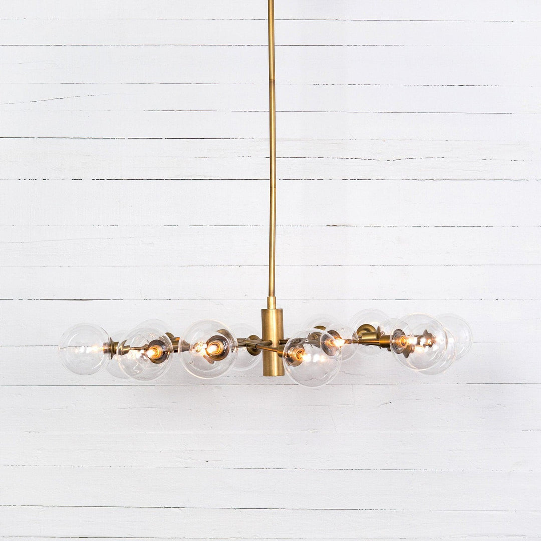 Kinley Chandelier - Matte Brass