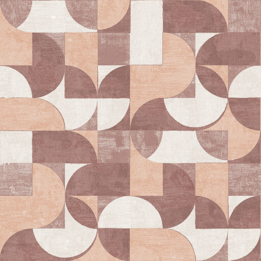 Composed Shapes Peel And Stick Wallpaper-Tempaper & Co.-Tempaper-CD15215-DecorRedwood-1-France and Son