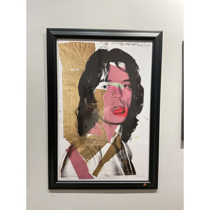  Andy Warhol - Mick Jagger Lithograph