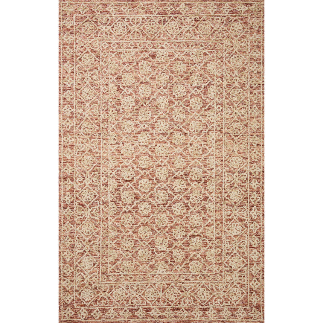 Loloi Cecelia Rust / Natural 2'-6" x 7'-6" Runner Rug