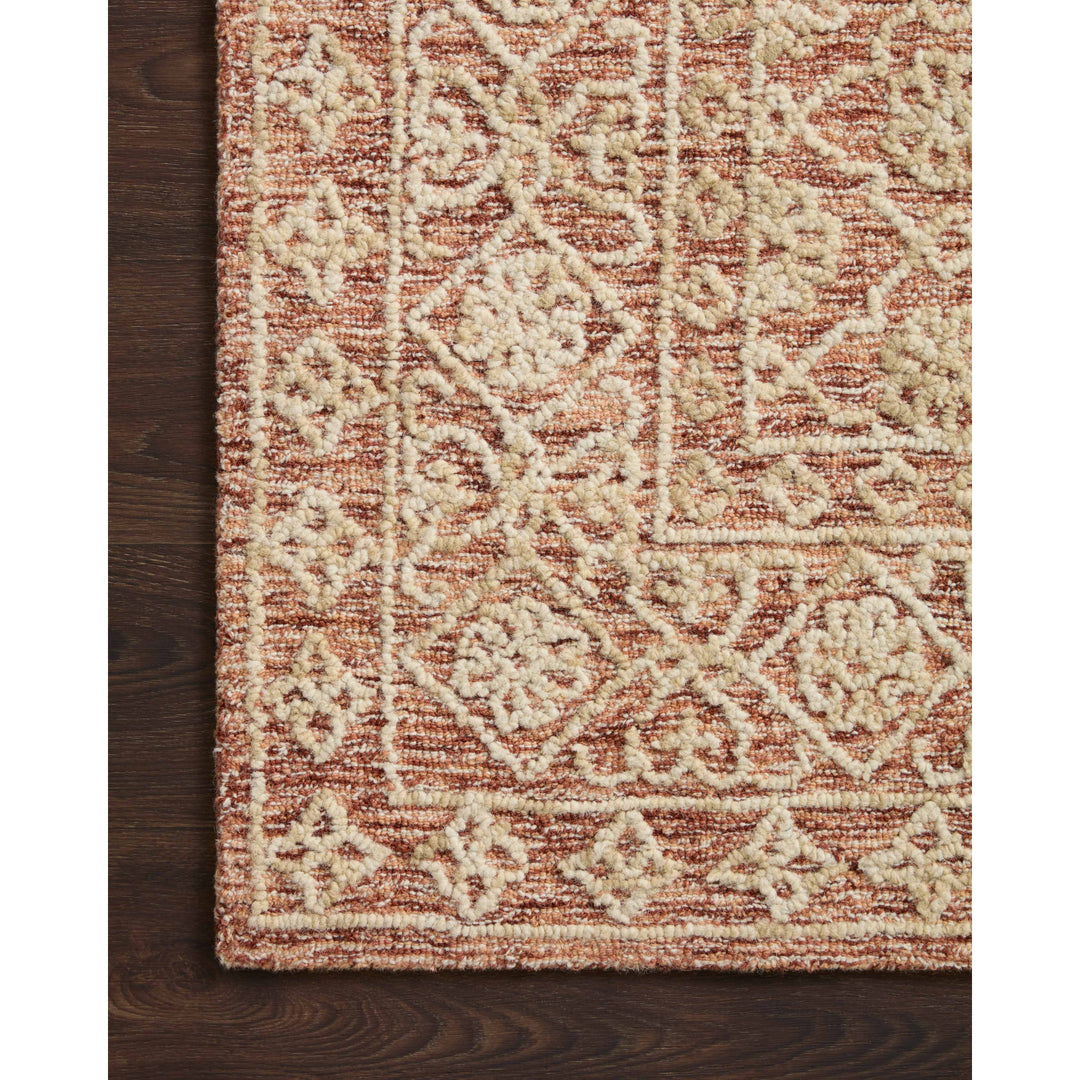 Loloi Cecelia Rust / Natural 2'-6" x 7'-6" Runner Rug