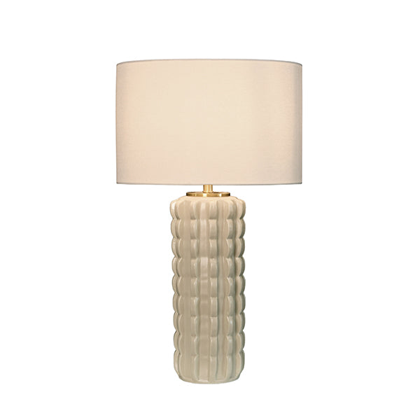 Cece Scalloped Ceramic Table Lamp