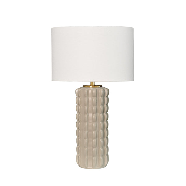 Cece Scalloped Ceramic Table Lamp
