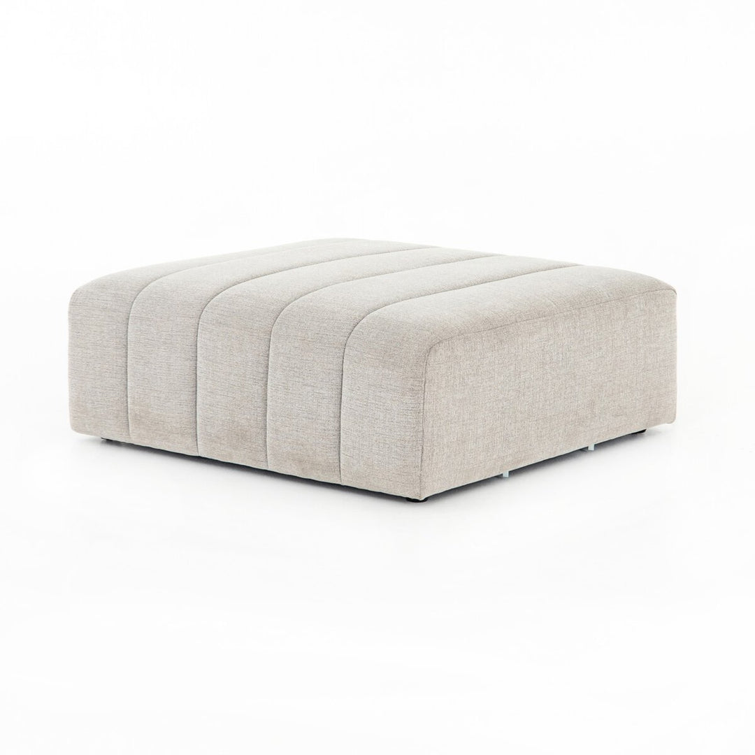 Build Your Own: Ashford Channeled Sectional - Ottoman - Napa Sandstone