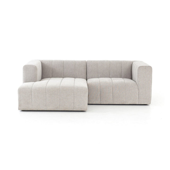 Harrington Channeled 2-Piece Sectional - Napa Sandstone - Left Arm Facing