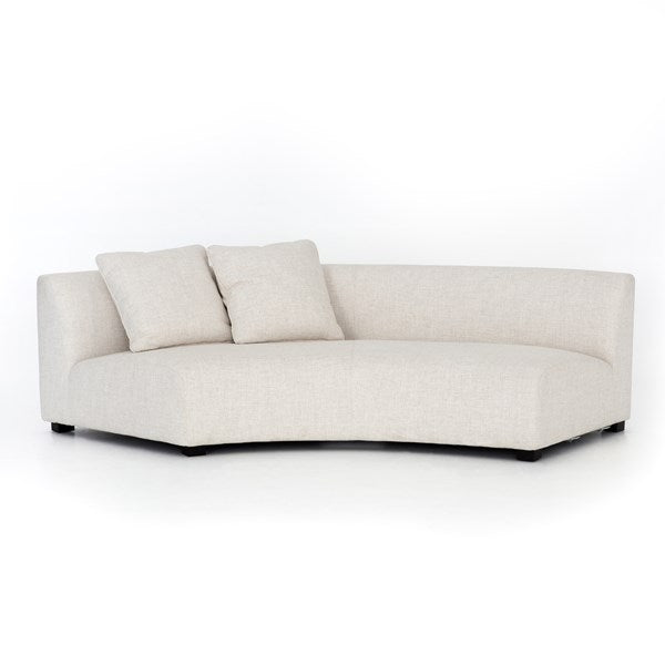 Liam Sectional - Single Left & Right Arm Facing-Four Hands-FH-CGRY-002-320-LAFS-SectionalsDover Crescent-Left-1-France and Son