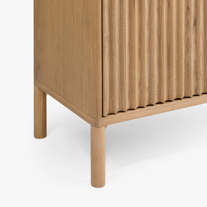 Co.House Olive Reeded Cabinet