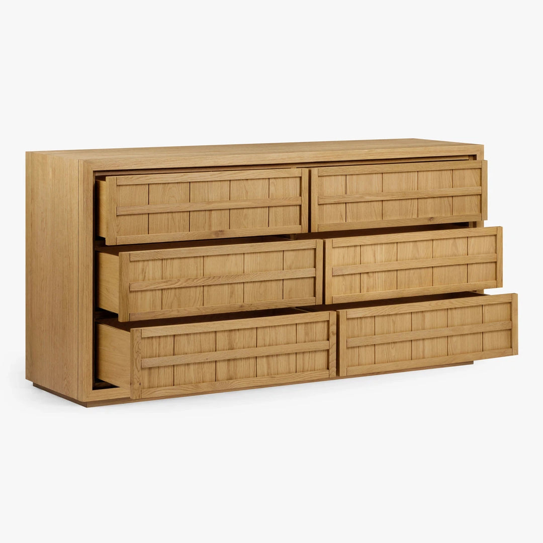 Buddy 6D Wide Dresser - Natural