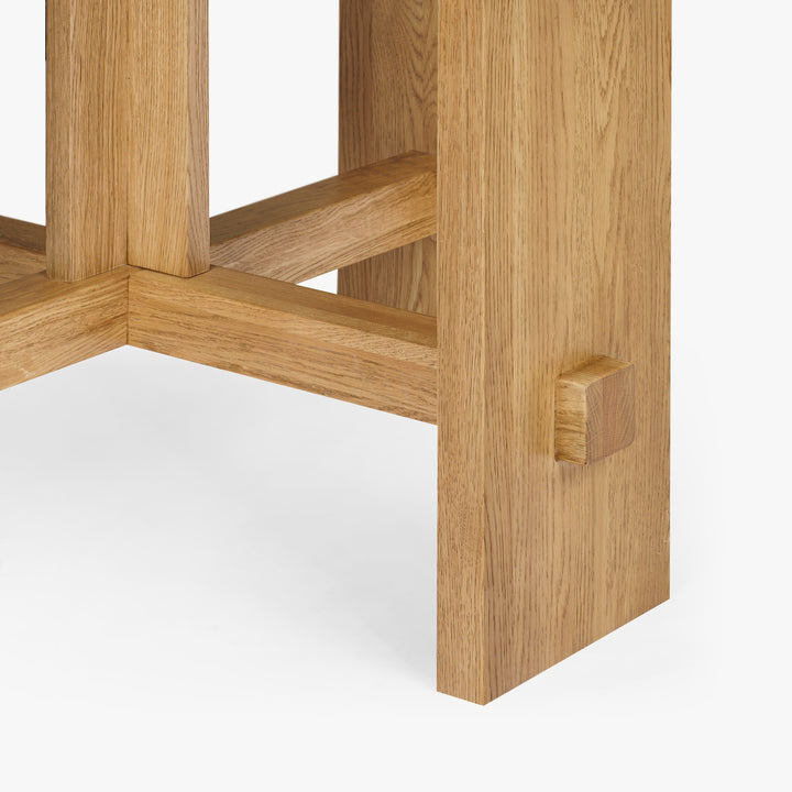 Co.House Saguaro Round Oak Dining Table