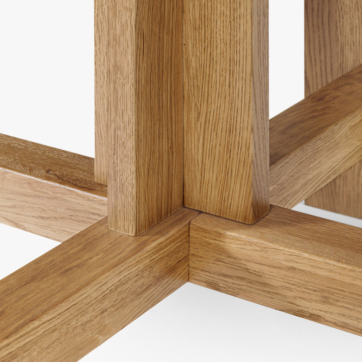 Co.House Saguaro Round Oak Dining Table