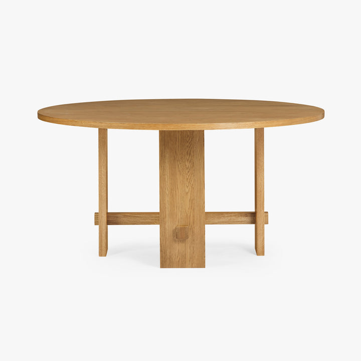 Co.House Saguaro Round Oak Dining Table
