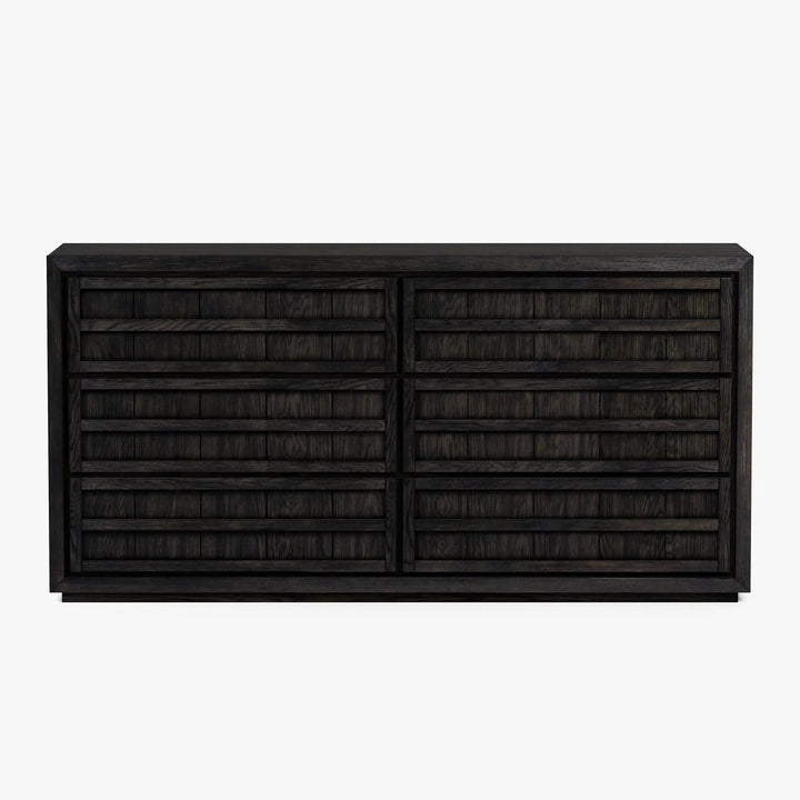 Buddy 6D Wide Dresser - Charcoal