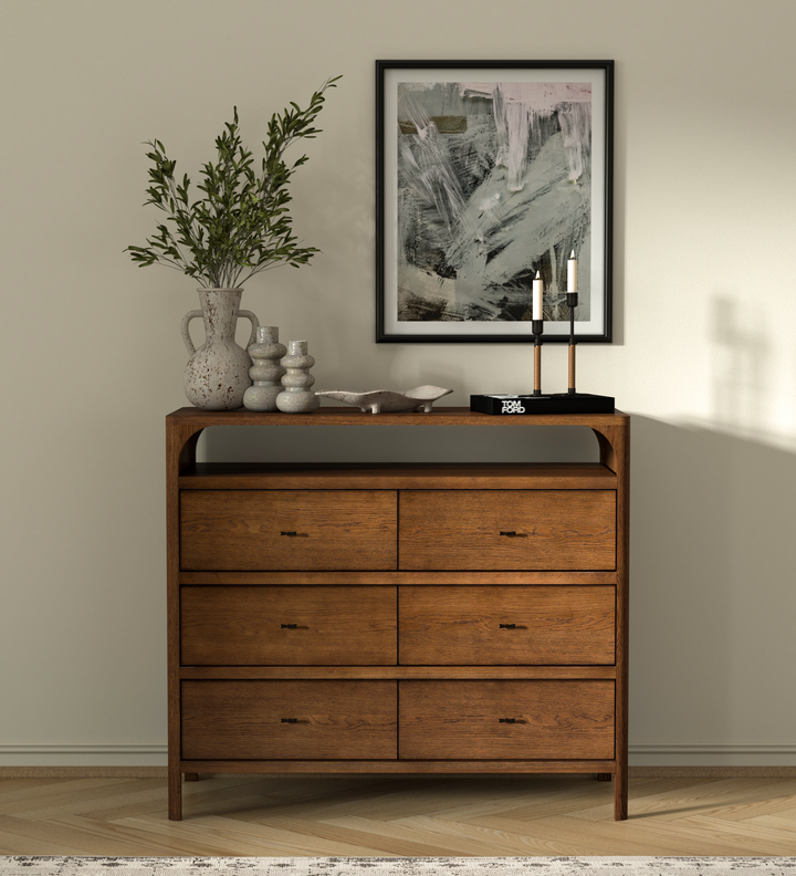 Co.House Cali 6-Drawer Oak Dresser