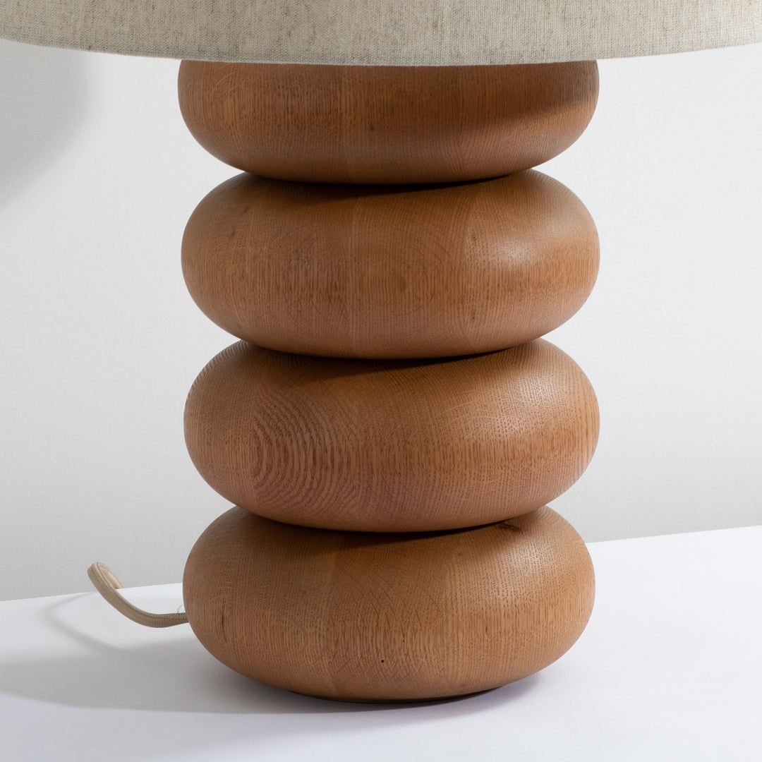 Co.House Sandia Oak Wood Table Lamp