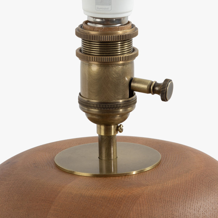 Co.House Sandia Oak Wood Table Lamp