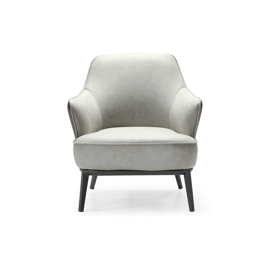Sunizona Leisure Chair-Whiteline Modern Living-WHITELINE-CH1705FP-LGRY/DGRY-Lounge Chairs-3-France and Son