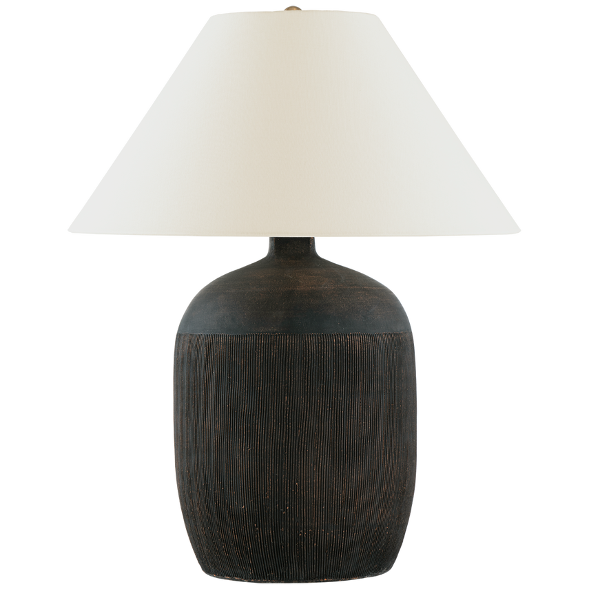 Pierce 32" Combed Round Table Lamp