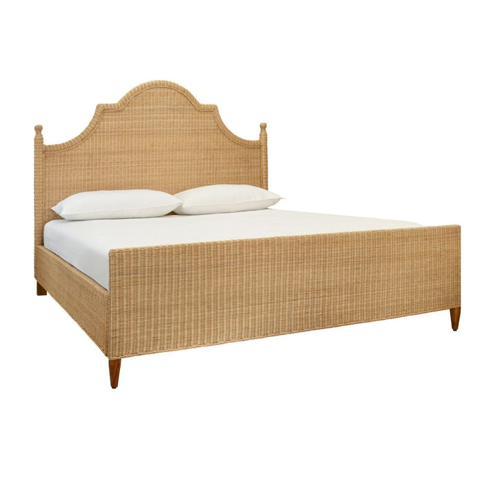 Beds Chamberlain Rattan Bed With Arched Headboard - King