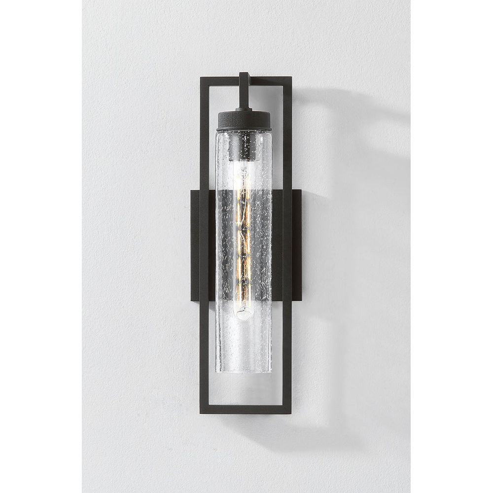 Chester Exterior Wall Sconce - Textured Black