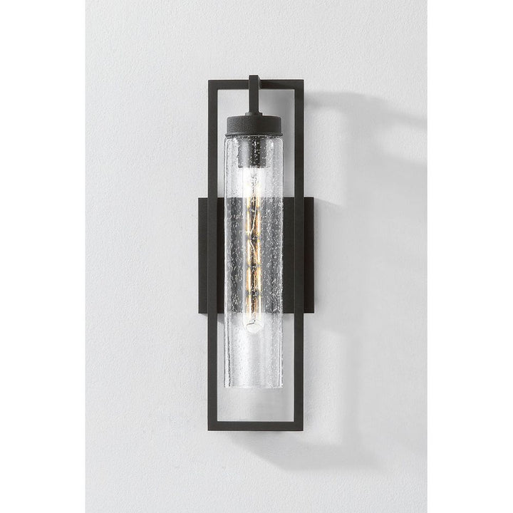 Chester Exterior Wall Sconce - Textured Black