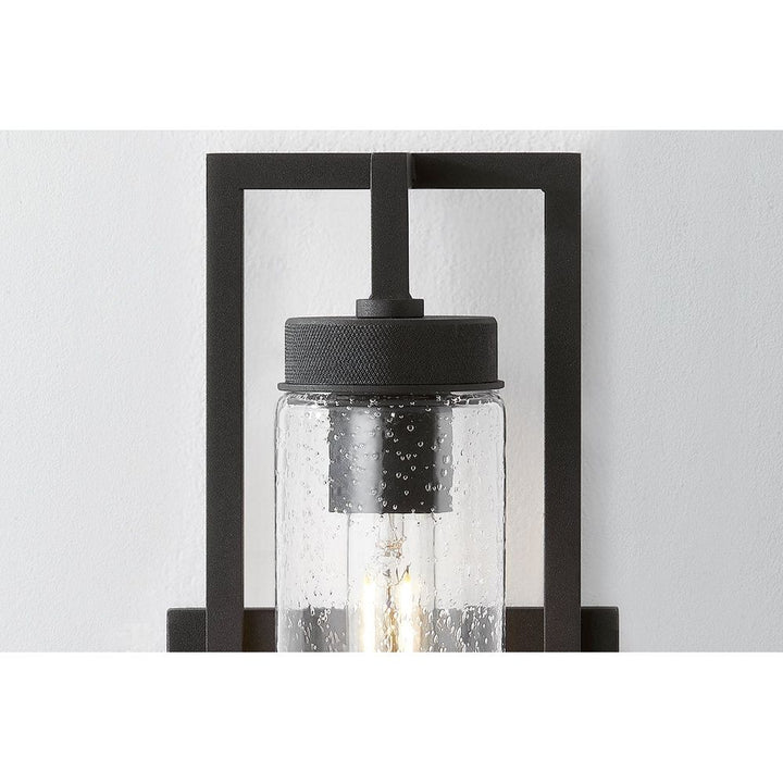 Outdoor Lighting: Wall Chester Exterior Wall Sconce - Textured Black