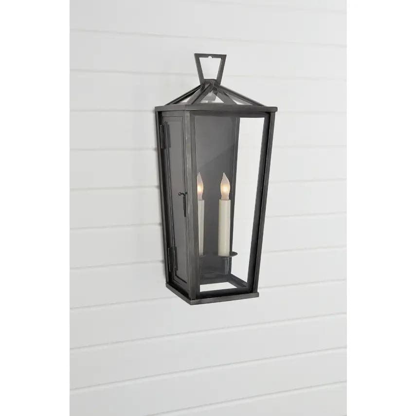 Larissa Small Tall 3/4 Wall Lantern